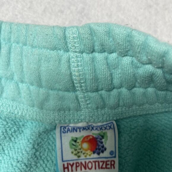 Saint Michael MX6 Logo Sweatpants Men’s Size‎ Medium Blue Joggers - Picture 6 of 9